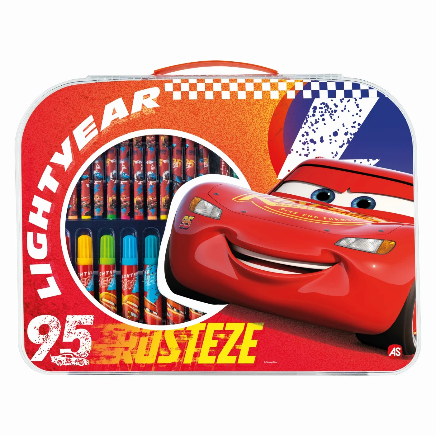 Accesorii craft - Gentuta pentru desen Art Case Cars AS multicolor