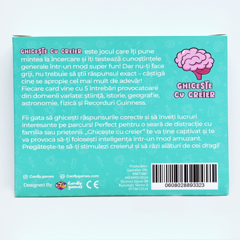 Joc de societate: Ghiceste cu creier [1]