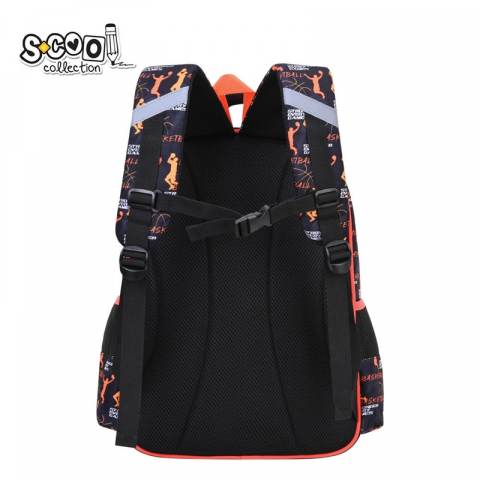 Ghiozdan ergonomic 3D multicolor 28L Basketball S Cool Collection [1]