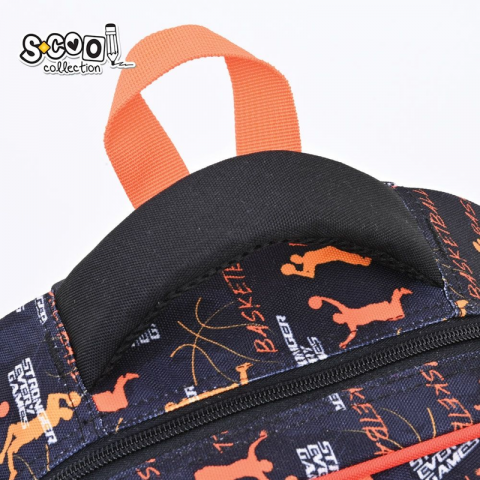 Ghiozdan ergonomic 3D multicolor 28L Basketball S Cool Collection [4]