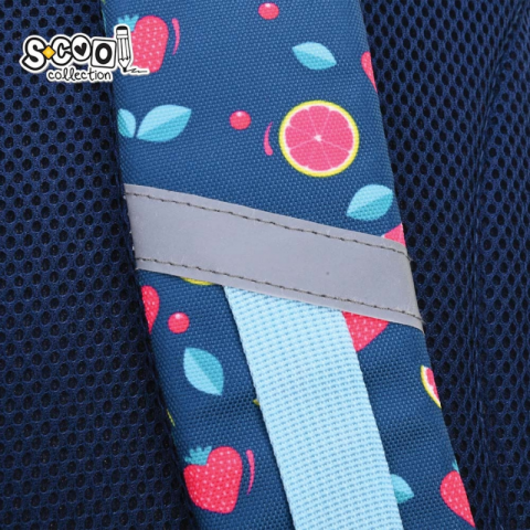 Ghiozdan 3D ergonomic albastru 28 L Berry Good S Cool Collection [5]