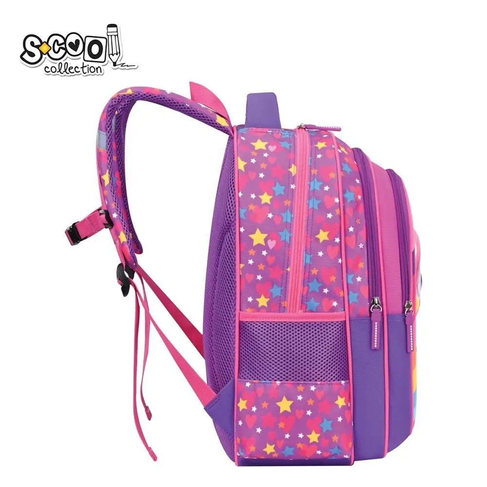 Ghiozdan fete 3D ergonomic unicorn S-Cool 28L [1]