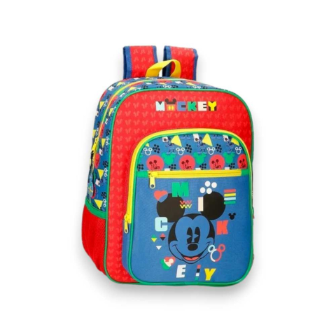 Ghiozdane școlare - Rucsac ecologic Mickey Mouse 27 x 38 x 11 cm