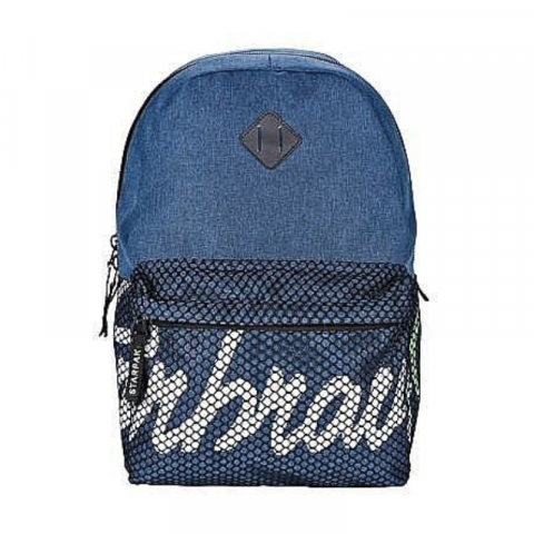 Ghiozdane școlare - Ghiozdan adolescenti albastru 45 cm Starpak