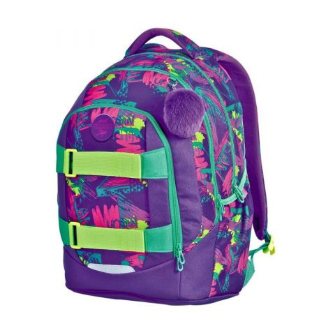 Rucsacuri școlare și  casual - Ghiozdan anatomic mov 43 cm S Cool Collection