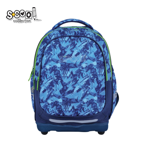 Ghiozdane și rucsacuri - Ghiozdan anatomic S-Cool SPORT 39 x 33 x 18 cm