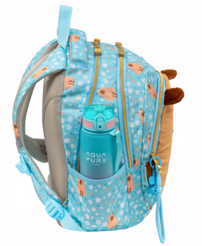 Ghiozdan Astrabag Fluffy Capy cu 3 compartimente 20 L [2]