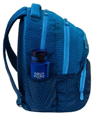 Ghiozdan scolar Astrabag Blue Ombre 3 compartimente 44 x 32 x 19 cm [1]