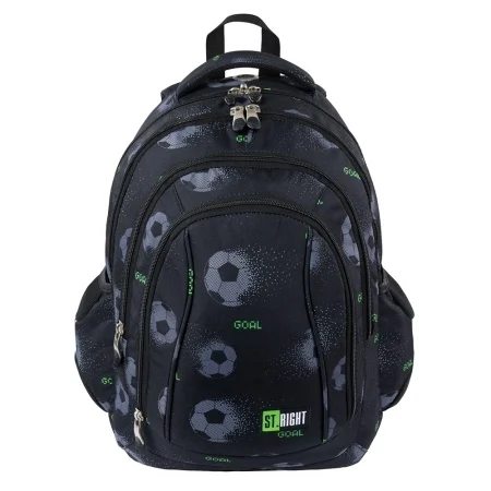 Ghiozdane școlare - Ghiozdan scolar St.Right Pixel Balls 4 compartimente 26L