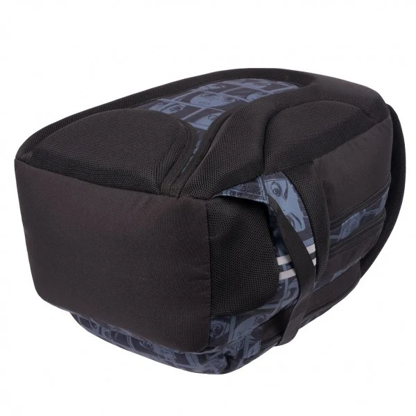 Ghiozdan scolar St. Right Black Anime BP57 cu 3 compartimente 25 L [5]