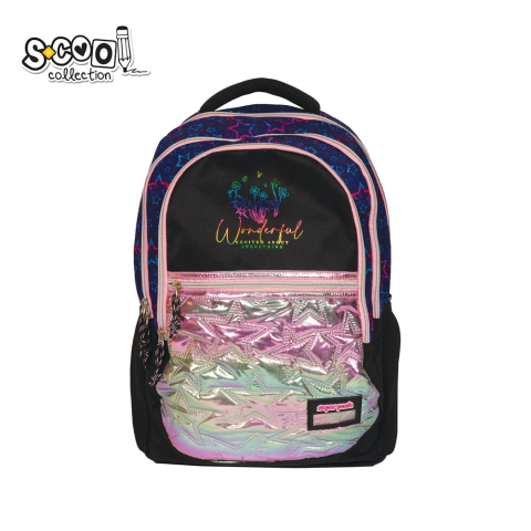 Ghiozdane și rucsacuri - Rucsac compartiment laptop S-Cool SUPERPACK 46 x 32 x 15 cm