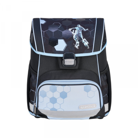 Ghiozdan echipat Herlitz Loop Plus negru Cyber Soccer 17L [1]