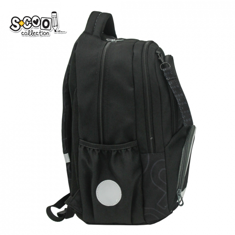 Ghiozdan ergonomic 2 compartimente laptop Sports 42x31x16 cm S-COOL [1]
