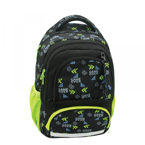 Noutăți Librăria Compas - Ghiozdan ergonomic multicolor 20 L Game Over S Cool Collection