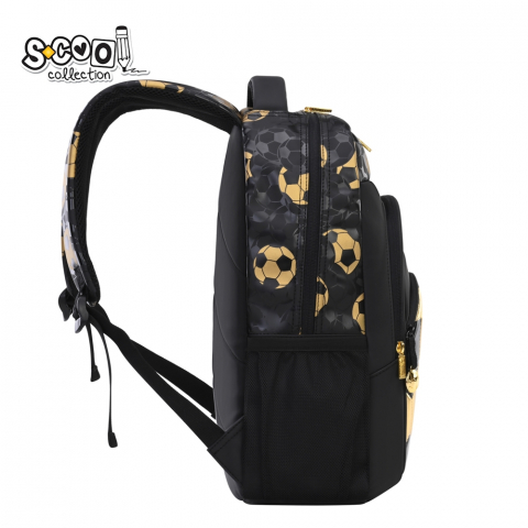 Ghiozdan ergonomic Football-Gold Edition 18L S-COOL [1]