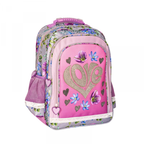 Ghiozdan ergonomic roz 40.5 cm S Cool Collection [1]