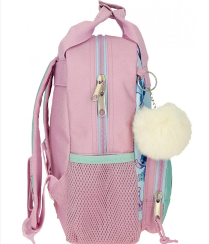 Ghiozdan gradinita fete Disney Stitch Just chill multicolor 5L [2]