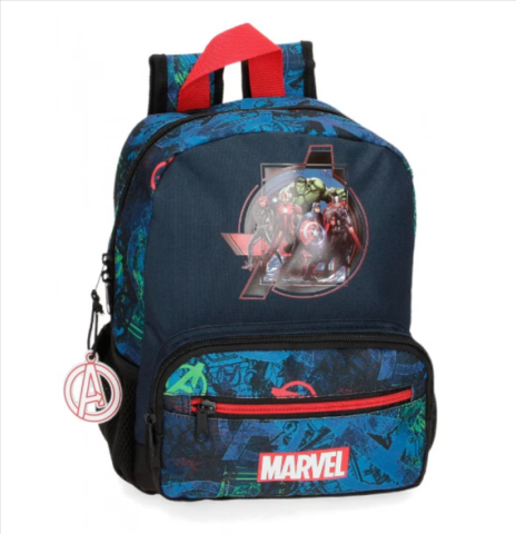 Ghiozdane pentru grădinită - Ghiozdan gradinita baieti Marvel On The Warpath multicolor 23 x 28 x 10 cm