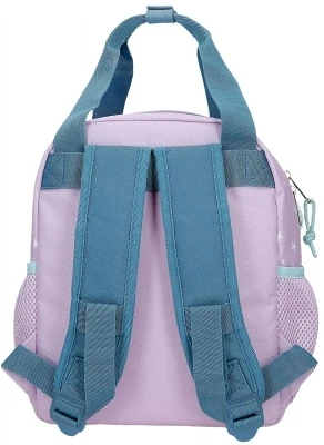 Ghiozdan gradinita fete Disney Lovely Stitch adaptabil lila 5L [3]