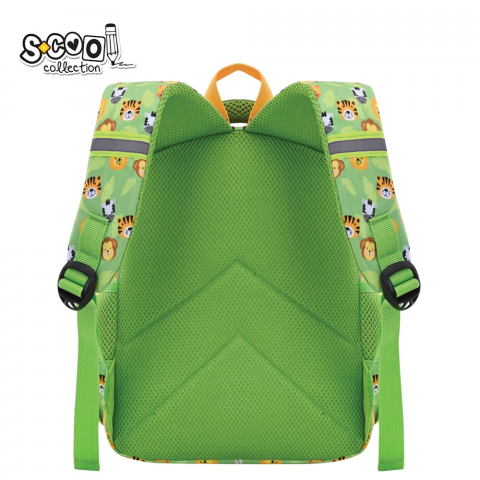 Ghiozdan gradinita Safari S-Cool 11L verde baieti [2]