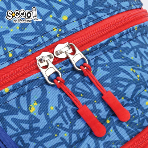 Ghiozdan gradinita albastru 11L Super Duper S Cool Collection [4]