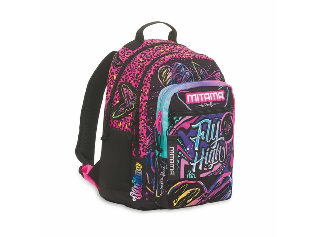 Rucsac scoala fete Mitama New Plus Girl Mix multicolor 28L modele diferite [5]