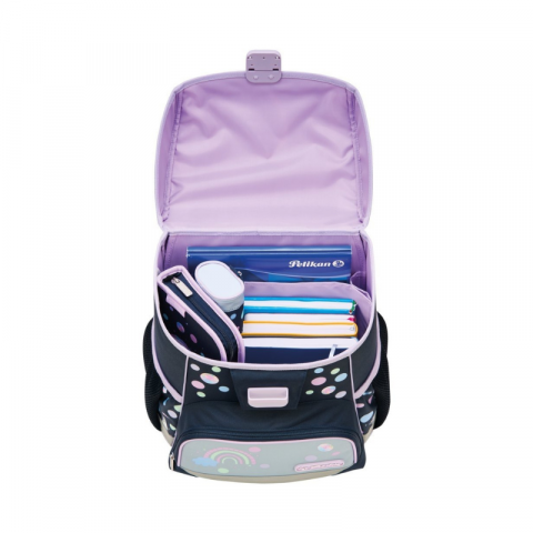 Ghiozdan neechipat Loop Herlitz Unicorn Dreams bleumarin fete [5]