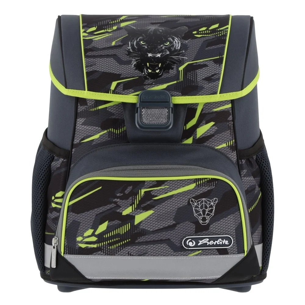 Rechizite școlare - Ghiozdan neechipat Herlitz Loop Wild Panther 17L