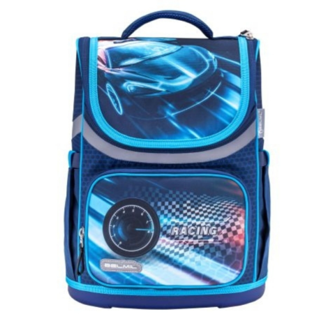 Ghiozdane și rucsacuri - Ghiozdan mini Race Blue 36 x 26 x 16 cm