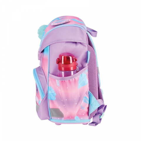 Ghiozdan neechipat Herlitz Ultralight roz fete Ocean Lights 16L [4]