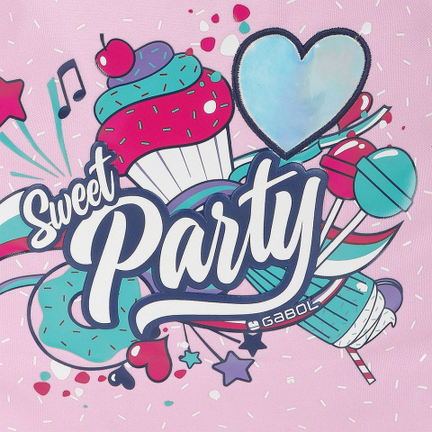 Ghiozdan Gabol Party 2 compartimente 34x46x20cm [4]