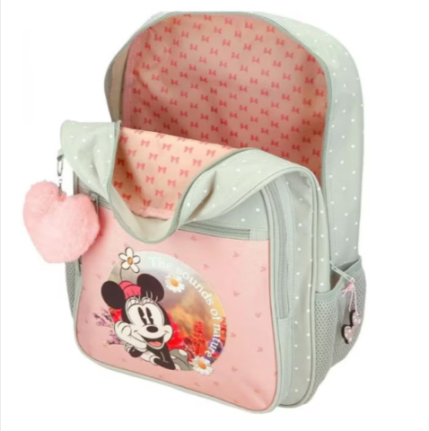 Ghiozdan Disney Minnie verde roz 30 x 38 x 12 cm [3]