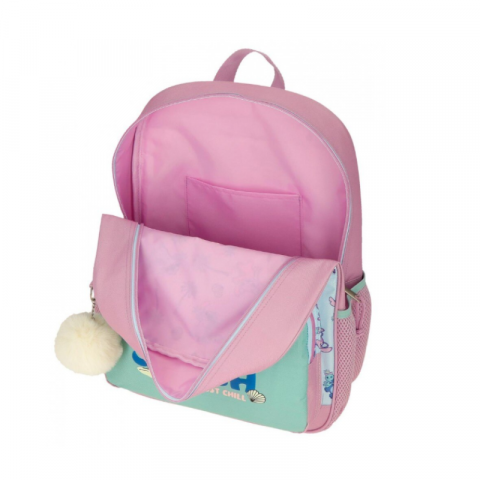 Ghiozdan scoala Disney Stitch Just Chill 12L verde fete [3]