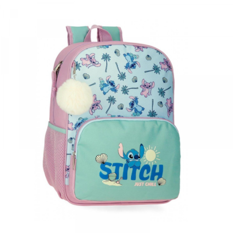 Ghiozdan scoala Disney Stitch Just Chill 12L verde fete [0]