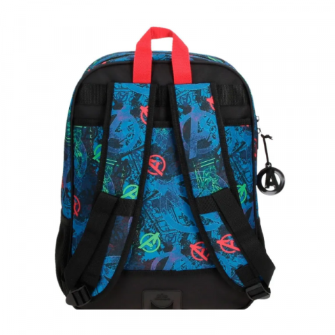 Ghiozdan scolar albastru 13L Marvel [2]