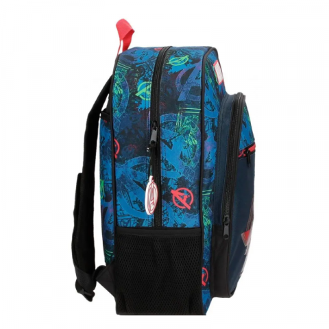 Ghiozdan scolar albastru 13L Marvel [1]