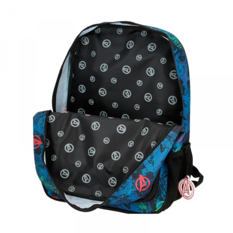 Ghiozdan scolar albastru 13L Marvel [3]