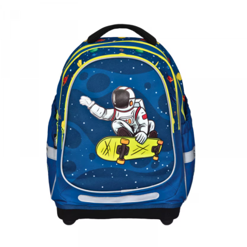 Ghiozdane școlare - Ghiozdan scolar anatomic albastru 39 cm S Cool Collection