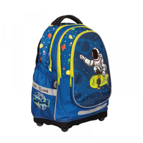 Ghiozdan scolar anatomic albastru 39 cm S Cool Collection [1]