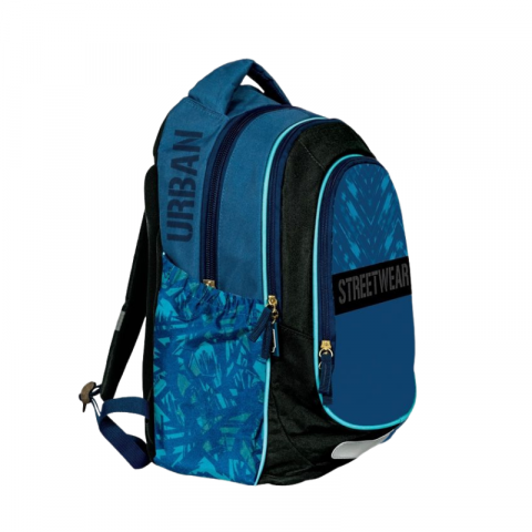 Ghiozdan scolar anatomic albastru 41 cm S Cool Collection [1]