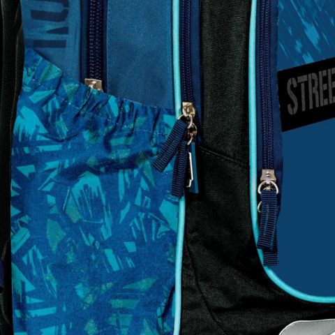 Ghiozdan scolar anatomic albastru 41 cm S Cool Collection [4]