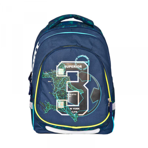 Ghiozdan scolar bleumarin 41 cm S Cool Collection [1]