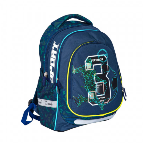 Ghiozdan scolar bleumarin 41 cm S Cool Collection [0]