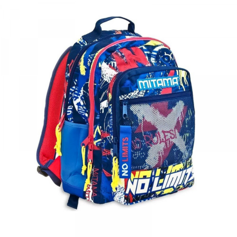Ghiozdan scolar multicolor 44 cm Mitama [3]
