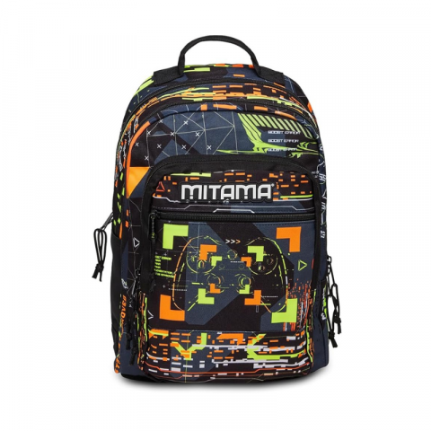 Ghiozdan scolar multicolor 44 cm Mitama [1]