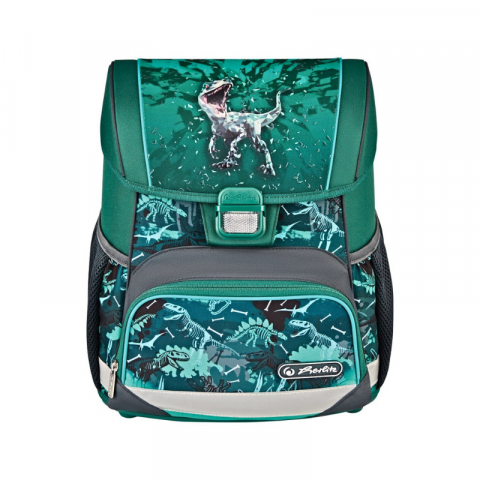 Ghiozdan scolar verde 37 cm Herlitz [0]