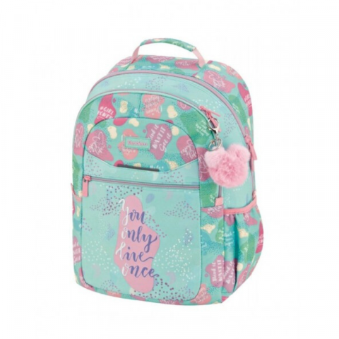 Ghiozdan scolar verde 44 cm Tandem [0]