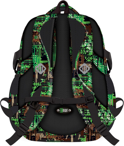 Ghiozdan ergonomic St.Right Game Over 4 compartimente 26L [1]