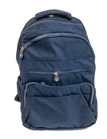 Ghiozdane și rucsacuri - Ghiozdan Strigo albastru 46x32x24cm unisex