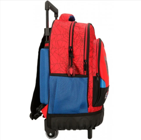 Ghiozdan troler baieti Spiderman Protector 2 compartimente 32 x 43 x 21 cm [3]